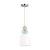 Подвес E27 1*60W 220V GILLIAN хром C LUMION