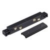 Соединитель с токопроводом прямой IP20 48V FLUM черный NOVOTECH
