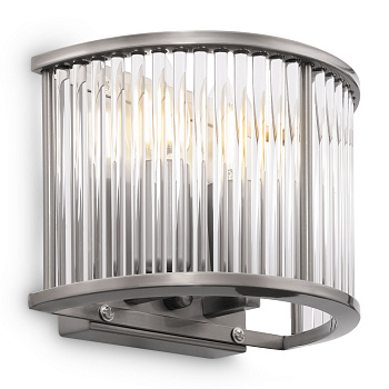 Настенный светильник (бра) 2*E14 60Вт Никель IP20 Savoy FR5053WL-02N Freya