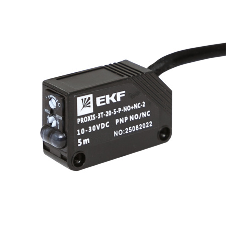 Оптический бесконтактный датчик PROXIS-3T-20-5-P-NO+NC-2 EKF
