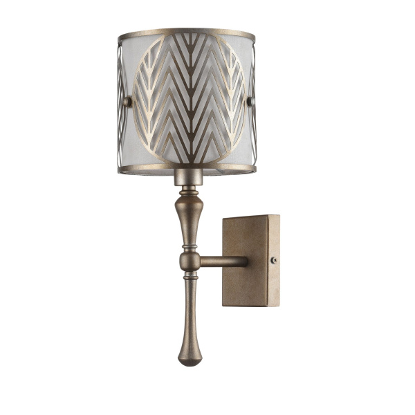 Бра 1*E14 40Вт Золото Антик IP20 Leaf H425-WL-01-G Maytoni