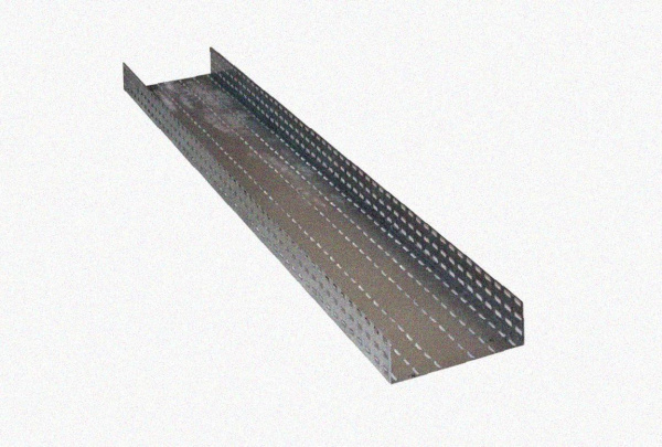 Лоток перфорированный ЛМ 300х65х2000 УТ1,5, горячее цинкование S1,5