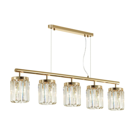 Люстра E14 5*40W VASSA золотой/хрусталь ODEON LIGHT