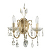 Бра E14 2*40W VERSIA золотой/хрусталь ODEON LIGHT