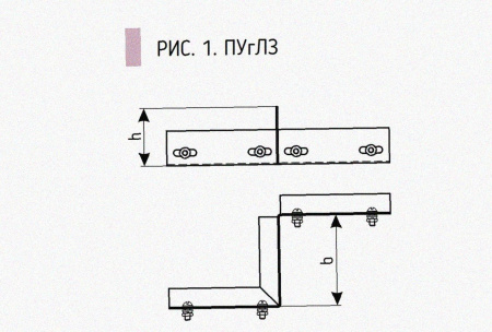Соединитель-переходник замковый ПУгЛЗ 100х80 УТ1,5, оцинкованный лист S1,5