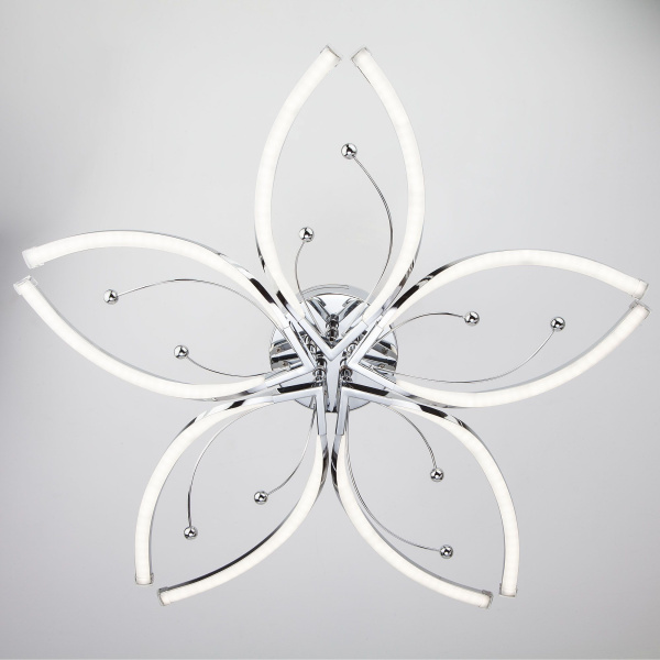 Светодиодный потолочный светильник хром IP20 (90056/5 хром) Eurosvet