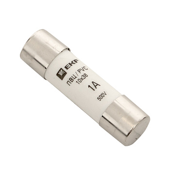 Плавкая вставка цилиндрическая ПВЦ (10х38) 1А PROxima EKF