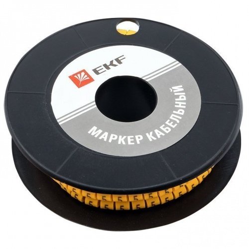Маркер кабельный 2,5 мм2 "2" (1000 шт) (ЕС-1) PROxima EKF фото 2