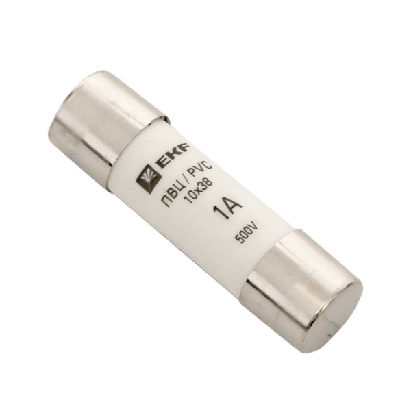 Плавкая вставка цилиндрическая ПВЦ (10х38) 1А PROxima EKF