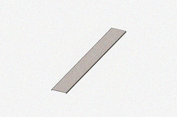 Крышка несущего лотка КНЛ60-П3,0 УХЛ1, оцинкованный лист, S1,5