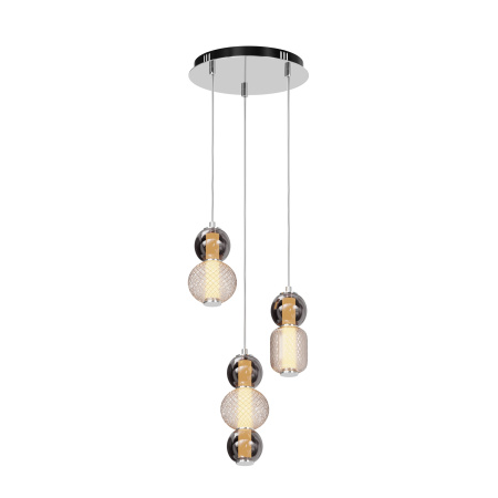 Подвесной светильник LED 33Вт Хром IP20 Drop MOD273PL-L33CH3K Maytoni