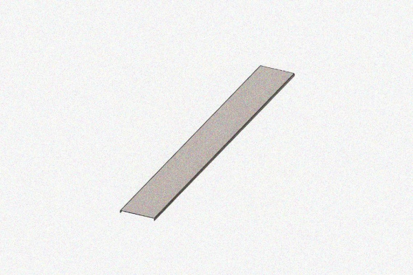 Крышка несущего лотка КНЛ60-П3,0 УХЛ1, оцинкованный лист, S1,5