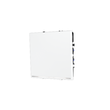 Проходной переключатель встраиваемый Voltum S70 одноклавишный с подсветкой 10А, (белый матовый)