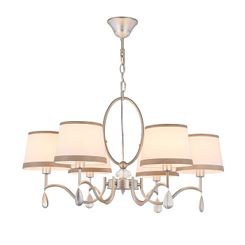 Люстра 6*E14 40Вт Серебро Антик IP20 Teona FR5538PL-06BR Freya