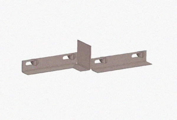 Соединитель-переходник замковый ПУгЛЗ 25х50 УТ1,5 (левый), горячее цинкование, S1,5