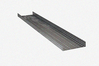 Лоток глухой ЛМГ300х60х2000 УХЛ1, горячее цинкование, S1,5