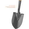 Лопата "ФАВОРИТ-А" автомобильная, деревянный черенок, с рукояткой, Профессионал ЗУБР