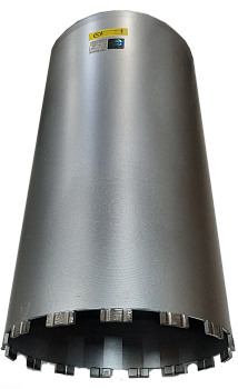 Коронка алмазная 225*450 Laser 1 1/4 UNC HD724 Hilberg