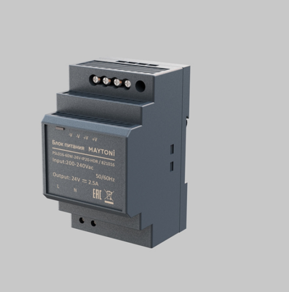 Источник напряжения PSL016 24В 60Вт IP 20 Maytoni