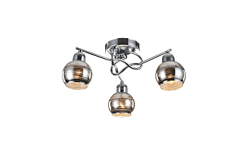 Потолочный светильник 3*E14 40Вт Хром IP20 Cosmo FR5102-CL-03-CH Freya