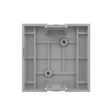 Функциональная клавиша для пустых гнезд 45х45 мм, цвет серый Livolo