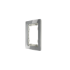 Рамка стеклянная Voltum S70 на 1 пост, (сталь, стекло)