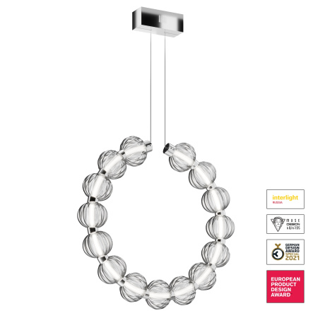 Подвесной светильник LED 23Вт Хром IP20 Amulet MOD555PL-L23CH4K Maytoni