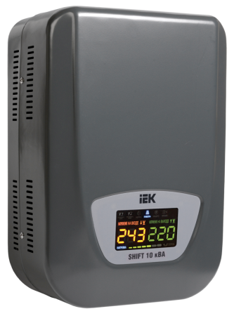 Стабилизатор напряжения настенный SHIFT 10кВА IEK