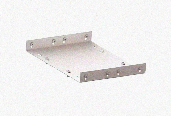 Соединитель лотковый замковый СЛЗ-400х110х1,5 УТ1,5, горячее цинкование, S1,5