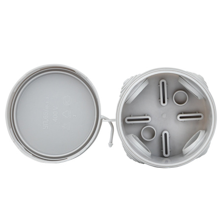 Коробка распределительная КМР-040-039 с крышкой наружная (85х40) 4 мембранных ввода IP54 розничный стикер PROxima EKF