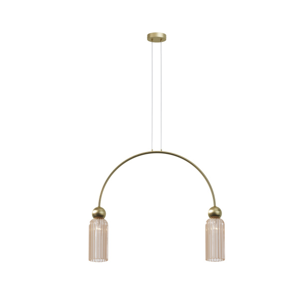 Подвесной светильник 2*E14 40Вт Золото IP20 Antic MOD302PL-02CG Maytoni