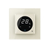 Терморегулятор пола 16А, сенсорное управление, датчик воздуха, 1 пост, цвет жемчужный Livolo