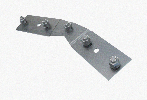 Соединитель шарнирный СШ.ЛМх65 УТ1,5, оцинкованный лист, S1,5