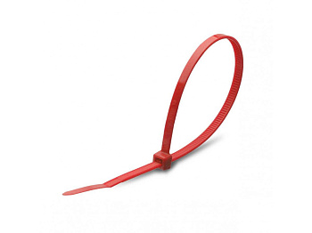 Стяжки нейлоновые КСС 3х100 (кр) (100шт.) (Fortisflex) КВТ