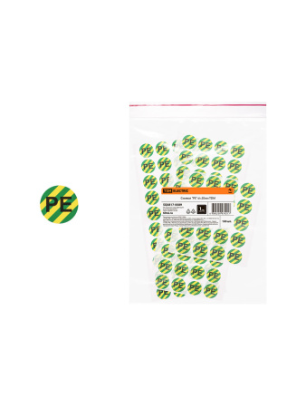 Символ "PE" d=20мм TDM