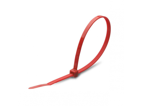 Стяжки нейлоновые КСС 3х100 (кр) (100шт.) (Fortisflex) КВТ