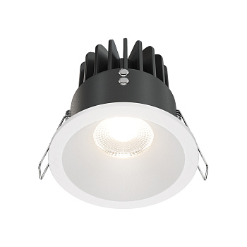 Встраиваемый светильник LED 12Вт Белый IP65 Downlight DL034-L12W4K-W Technical Maytoni