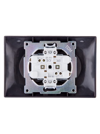 Розетка двойная 2П 10А 250В старинное серебро "Лама" TDM Розетка двойная 2П 10А 250В старинное серебро "Лама" TDM