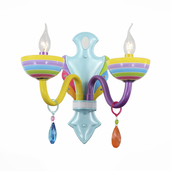 Бра Разноцветный/Разноцветный E14 2*40Вт SL672.781.02 ST LUCE Бра Разноцветный/Разноцветный E14 2*40Вт SL672.781.02 ST LUCE
