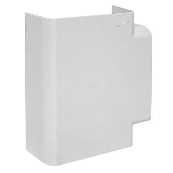 Угол T-образный (105х50) (2 шт) белый C-Line EKF