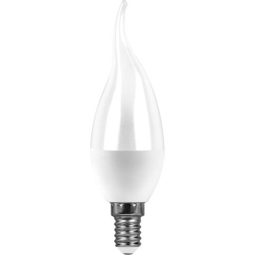 Лампа светодиодная SAFFIT SBC3713 Свеча на ветру E14 13W 6400K фото 2