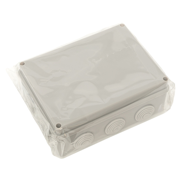 Коробка распределительная КМР-050-042 пылевлагозащитная, 10 мембранных вводов, уплотнительный шнур (190х140х70) PROxima EKF