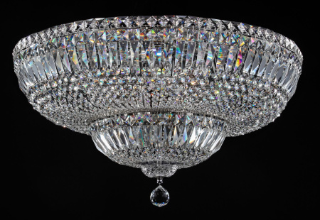 Люстра 16*E14 60Вт Никель Антик IP65 Basfor DIA100-CL-16-N Maytoni
