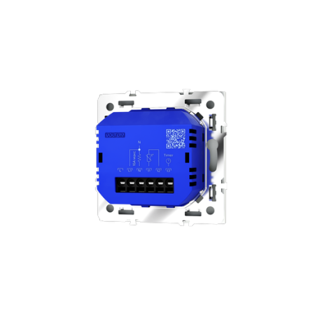 Терморегулятор электронный Voltum S70 с индикацией и датчиком, для теплого пола, (сталь)