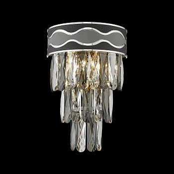 Бра Хром/Прозрачный E14 3*40Вт WE135.03.101 WERTMARK