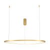 Подвесной светильник 1*LED 36Вт Латунь IP20 Glint MOD072PL-L36BSK Maytoni