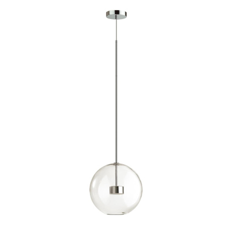 Подвес LED 12W 4000K BUBBLES хром/прозрачный ODEON LIGHT