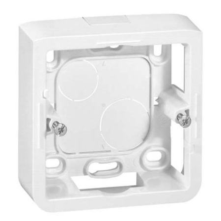 Mosaic Коробка накладная белая 2 модуля 40мм (80281)