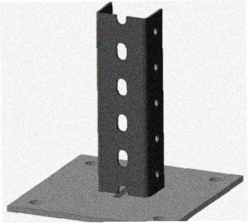 Стойка напольная (потолочная) СНП320 УХЛ1,горячее цинкование, S2,5