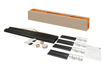 Муфта кабельная термоусаживаемая соединительная 150-240 кв.мм, 1кВ, ПВХ/СПЭ с броней, без гильз 4ПСт